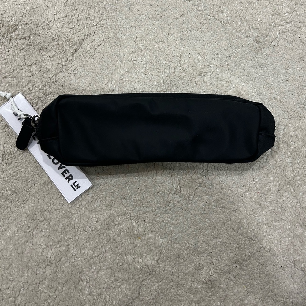 NWT Stoney Clover Lane Pencil Case Makeup Pouch Jet Black
